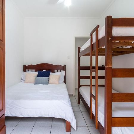 Apartamento Espacoso Com Ar Condicionado E Wi-Fi, A 100 Metros Da Praia - Edificio Estoril Убатуба Экстерьер фото