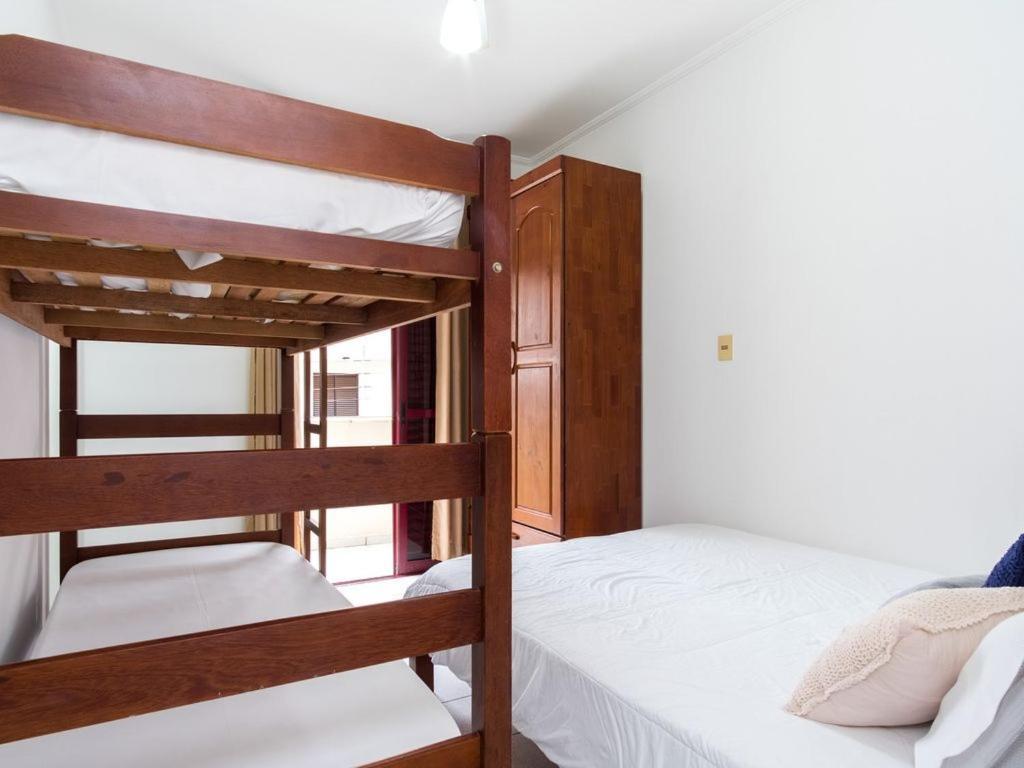 Apartamento Espacoso Com Ar Condicionado E Wi-Fi, A 100 Metros Da Praia - Edificio Estoril Убатуба Экстерьер фото