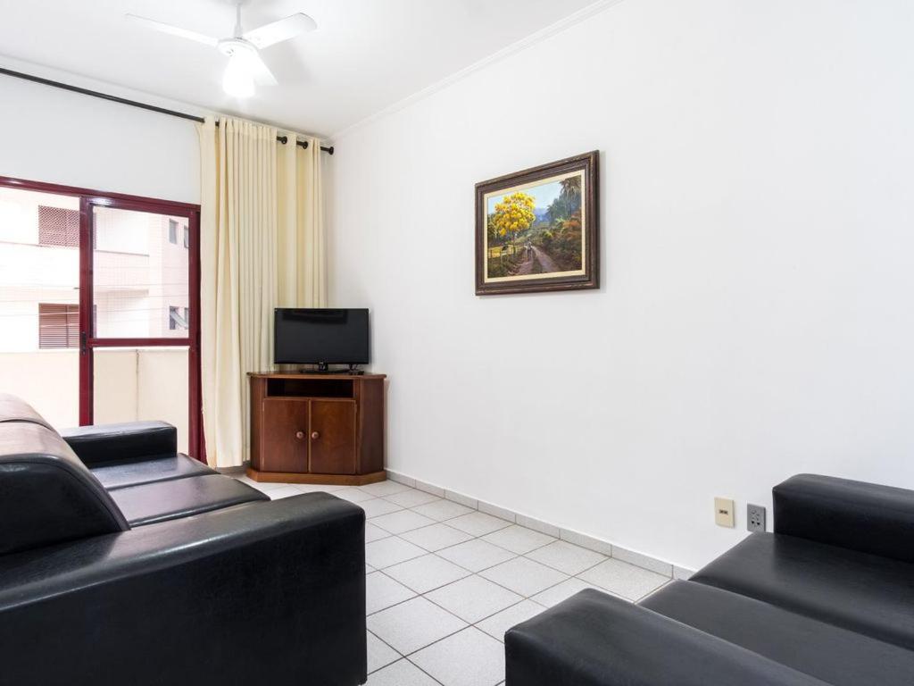 Apartamento Espacoso Com Ar Condicionado E Wi-Fi, A 100 Metros Da Praia - Edificio Estoril Убатуба Экстерьер фото